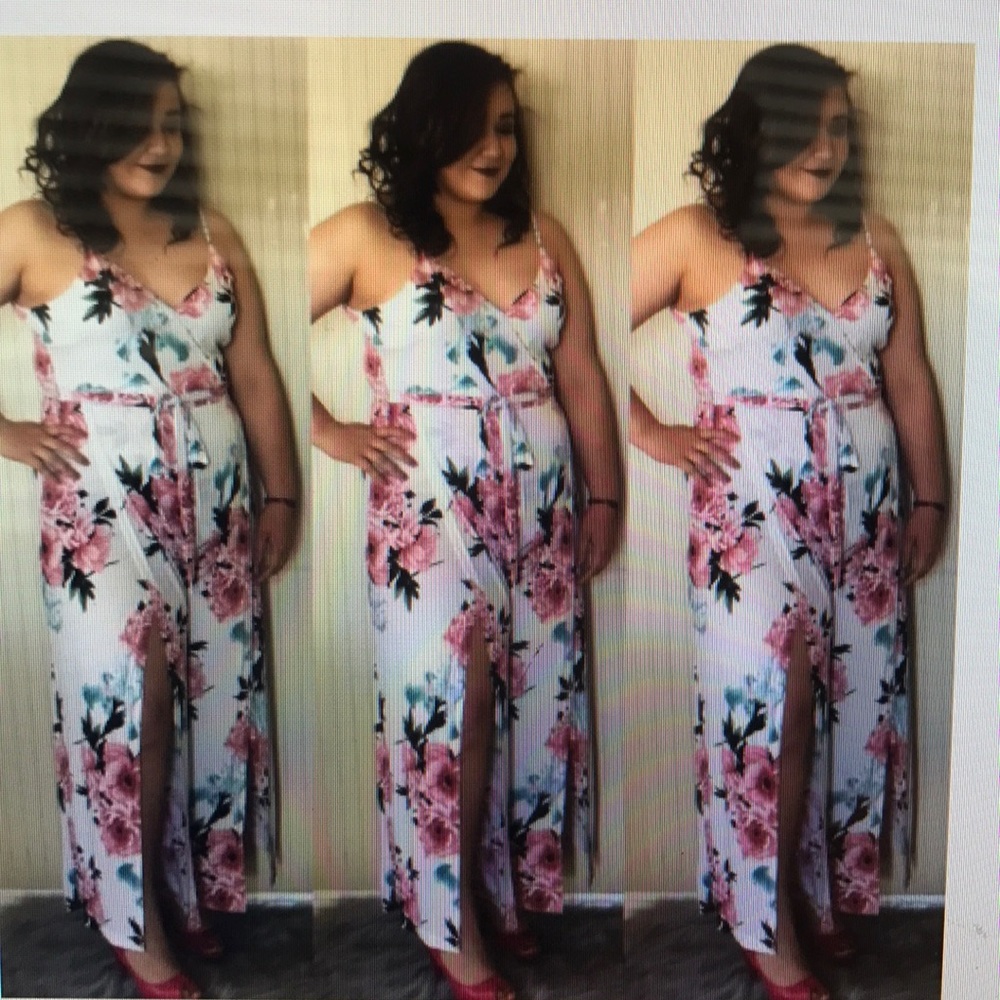 The pink rosa jumpsuit